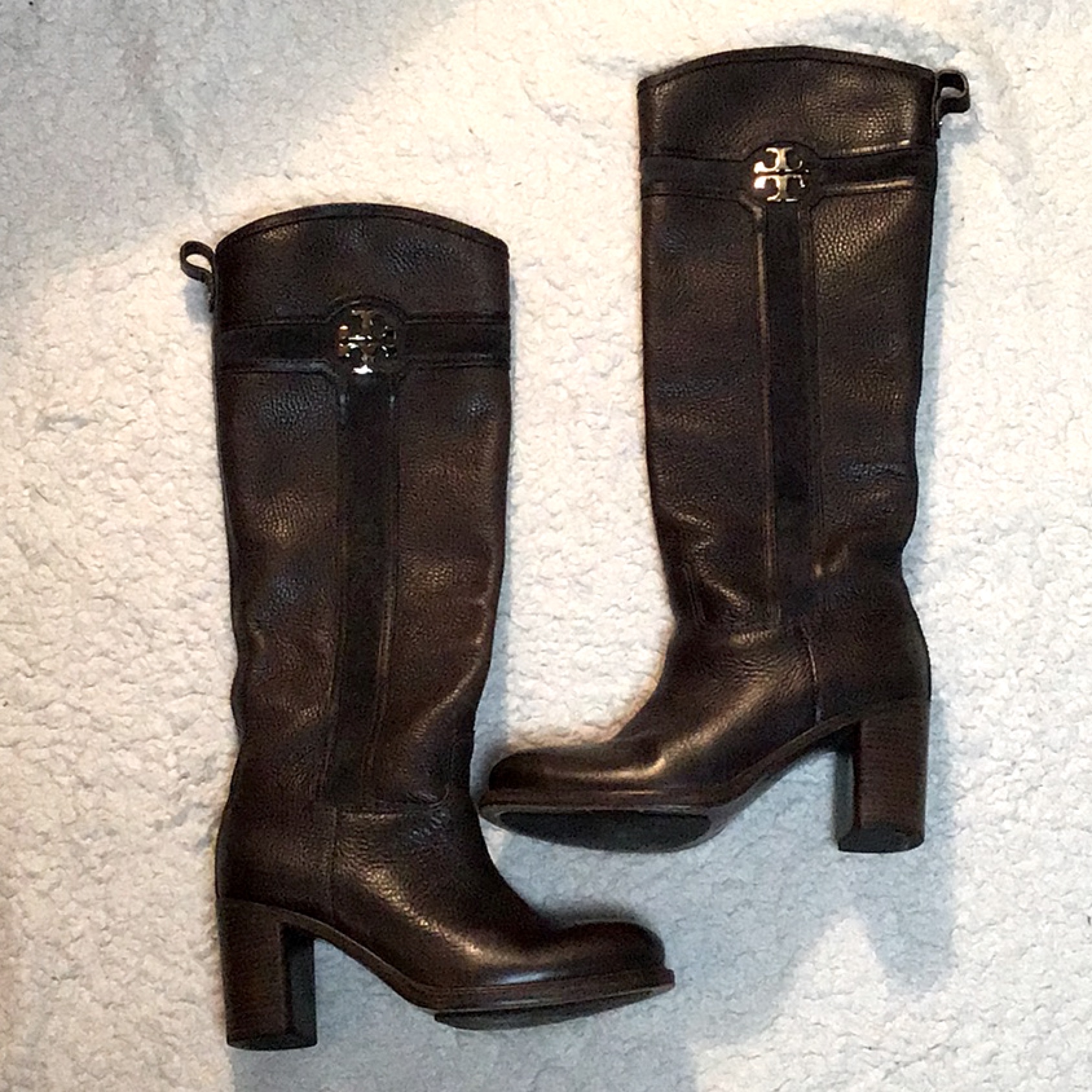Tori Burchstunning Tall Leather Boots